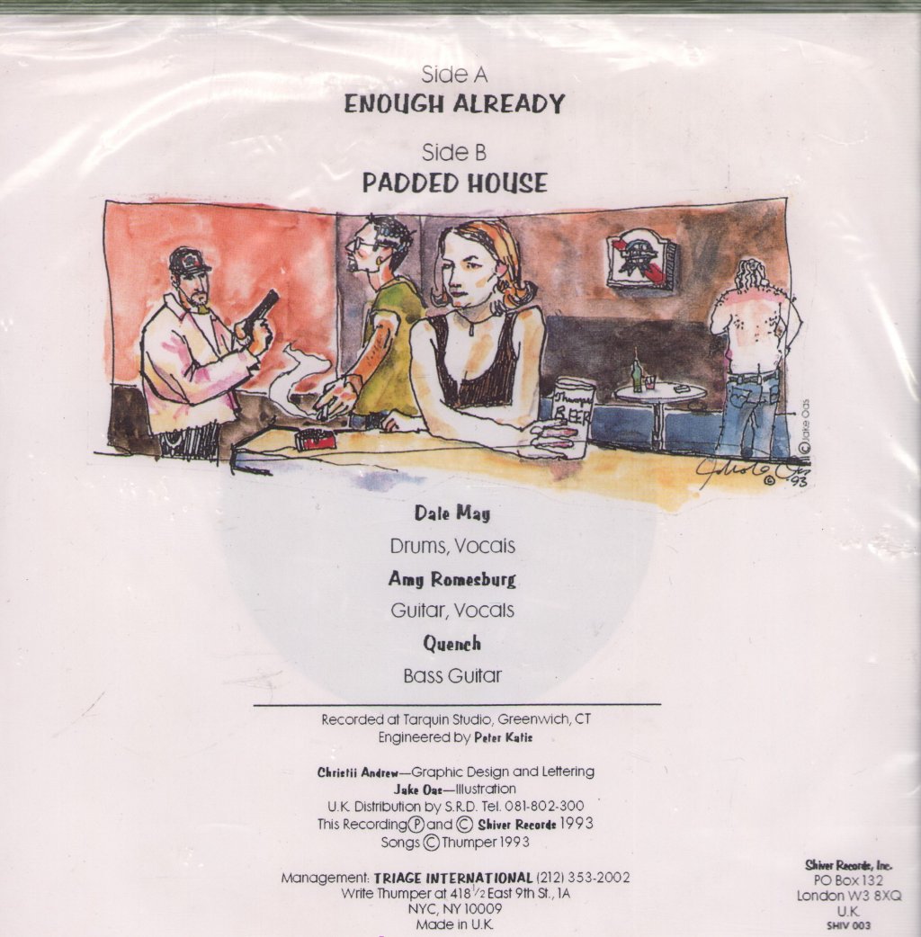 Thumper - Enough Already - 7 Inch
