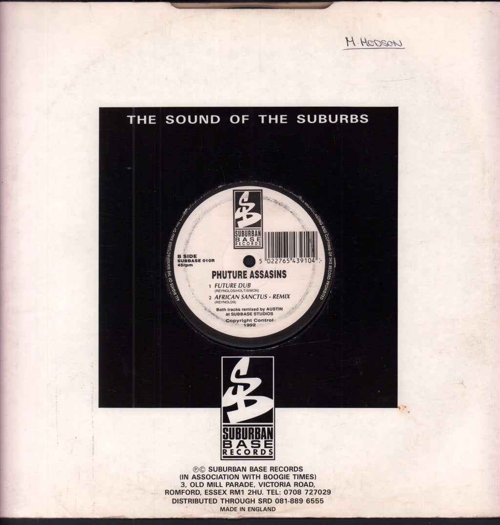 Phuture Assassins - Future Sound - 12 Inch