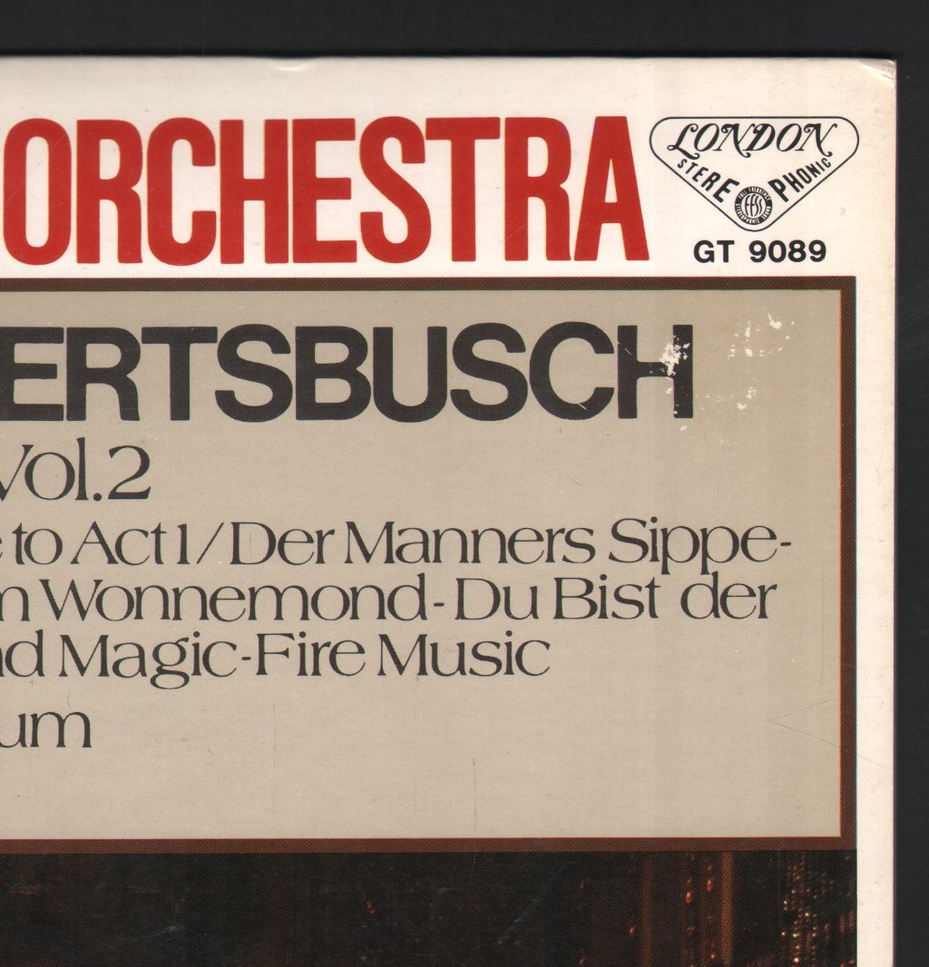Hans Knappertsbusch / Vienna Philharmonic Orchestra - Hans Knappertsbusch Wagner Album Vol. 2 - Lp