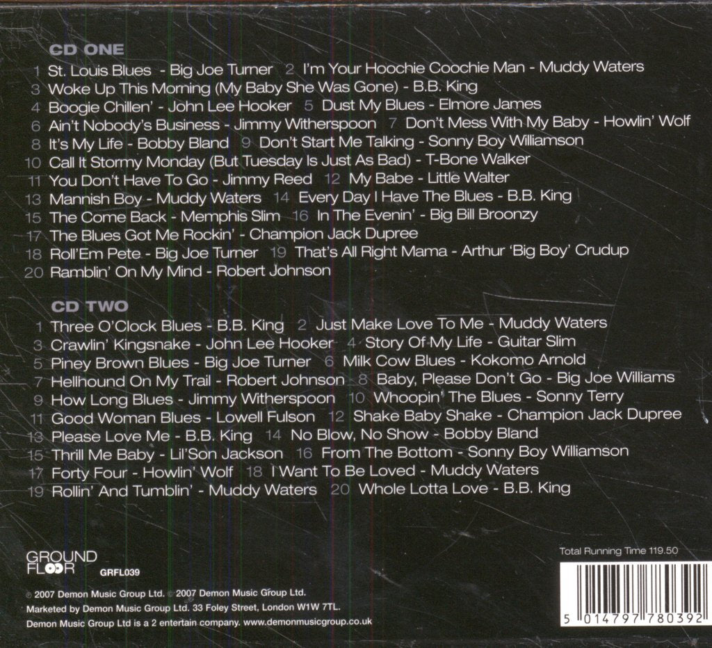Various Artists - Blues - Double Cd