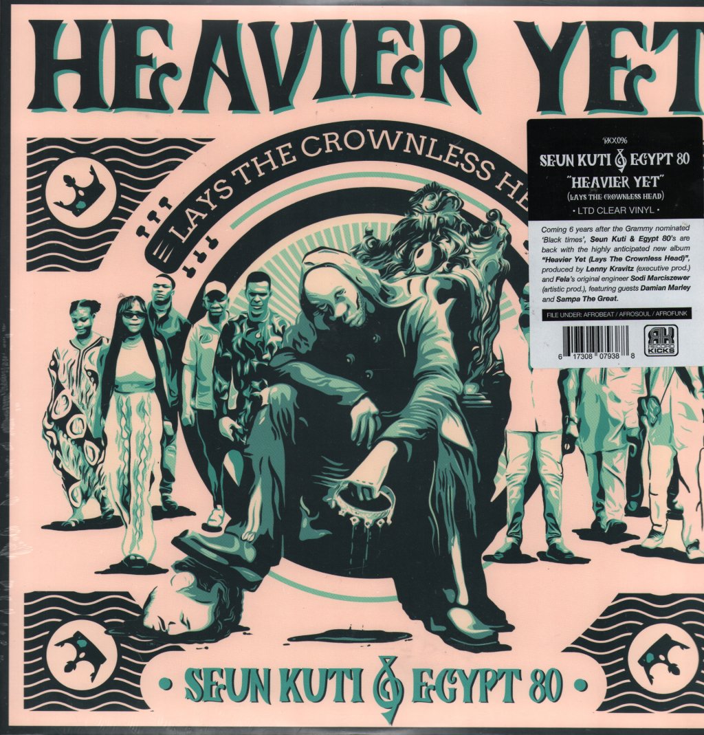 Seun Kuti And Egypt 80 - Heavier Yet (Lays The Crownless Head) - Lp