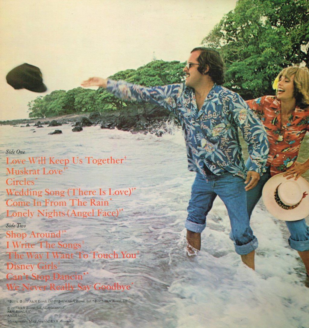 Captain And Tennille - Greatest Hits - Lp