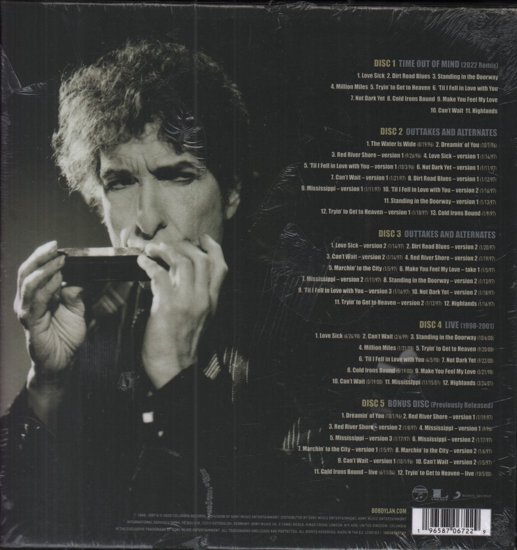 Bob Dylan - Fragments Time Out of Mind Sessions 1996-1997 Bootleg Series Vol.17 - Cd Box Set