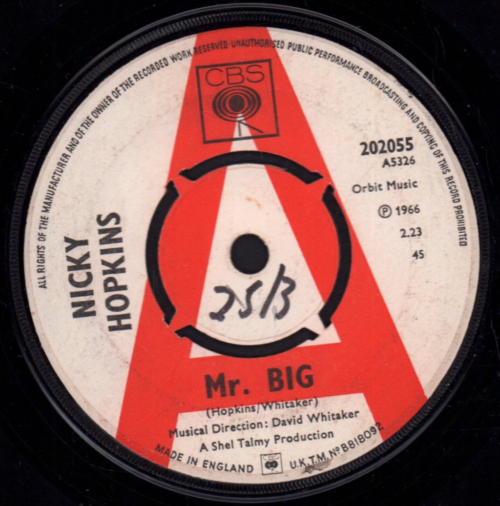 Nicky Hopkins - Mr. Big - 7 Inch
