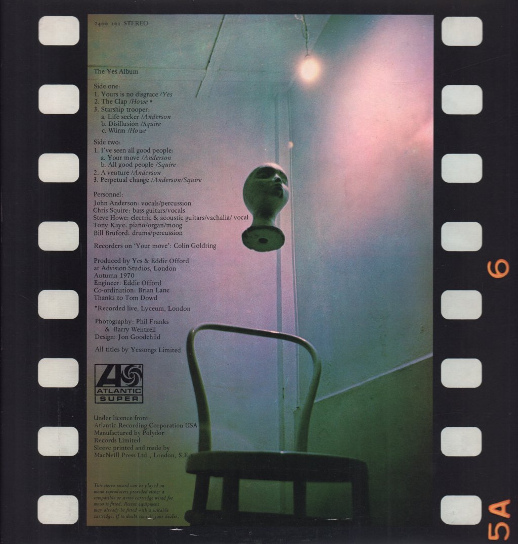 Yes - Yes Album - Lp