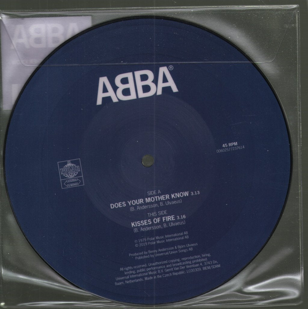 ABBA - Does Your Mother Know - 7 Inch