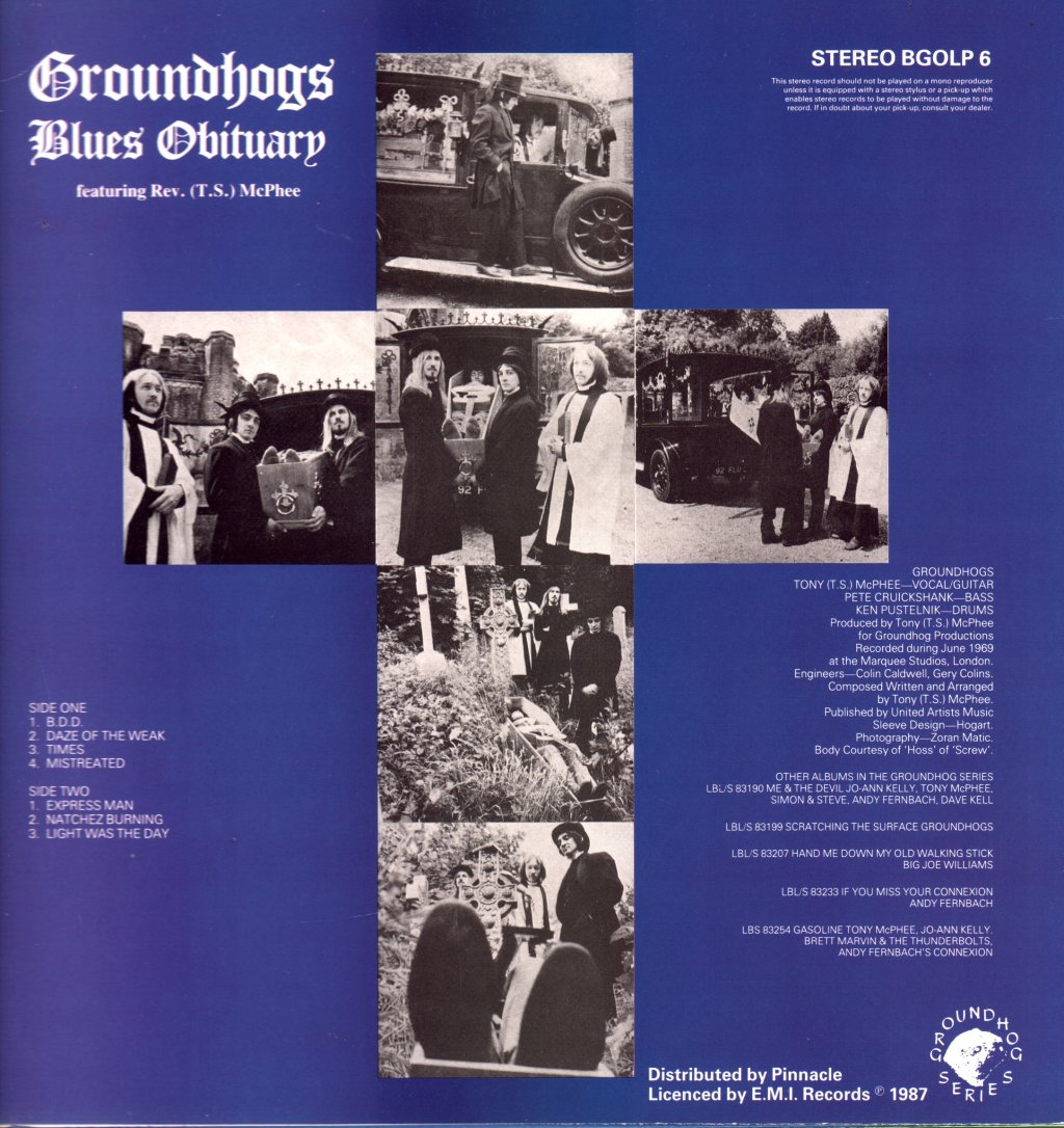 Groundhogs - Blues Obituary - Lp