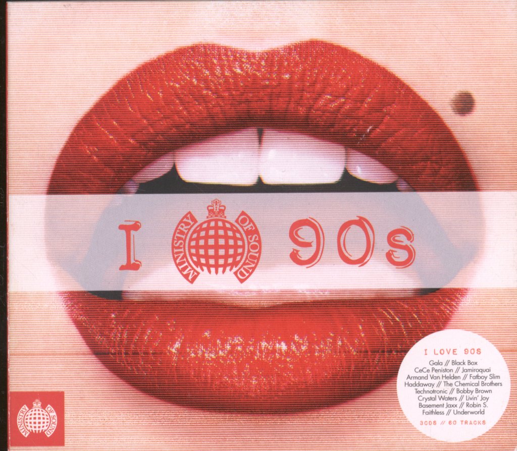 Various Artists - I Love 90s - Triple Cd
