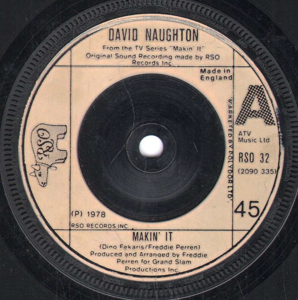 David Naughton - Makin' It - 7 Inch