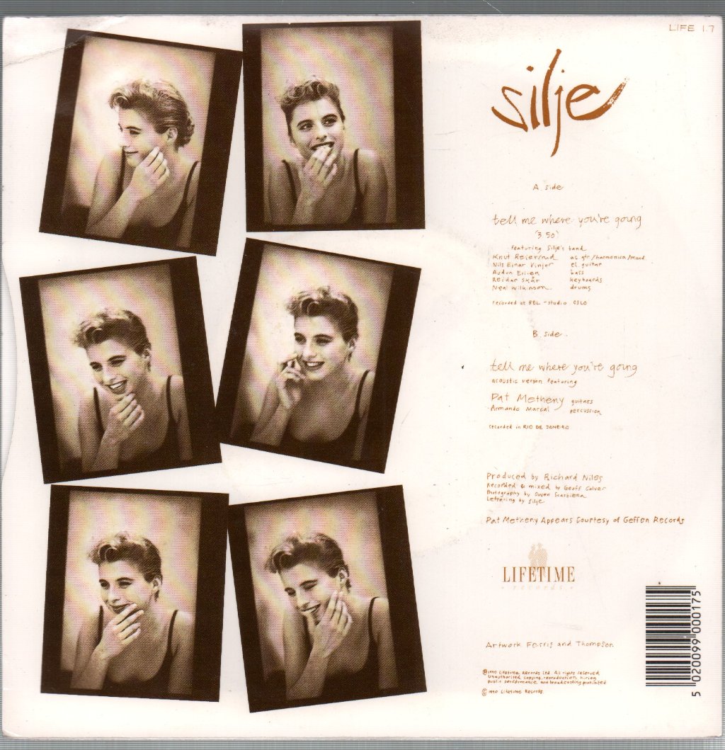 Silje - Tell Me Where You're Going - 7 Inch