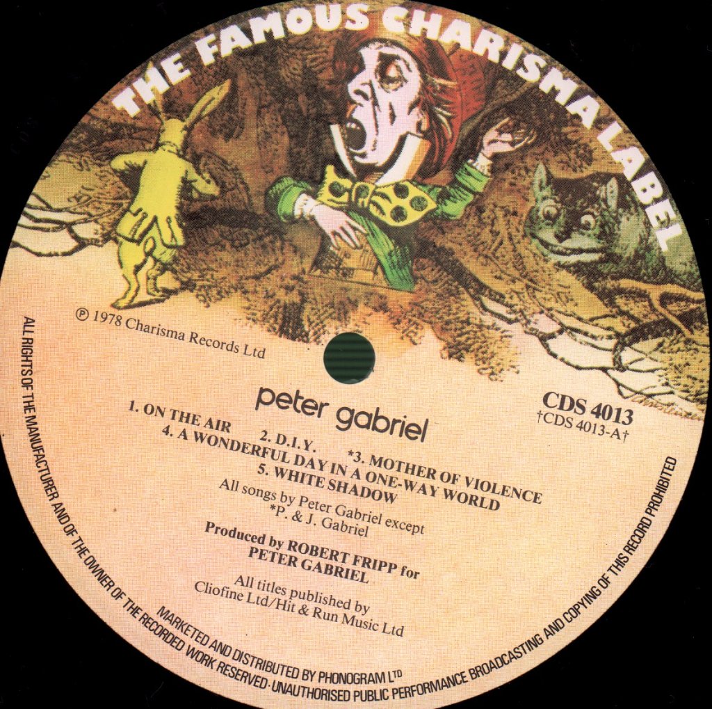 Peter Gabriel - Peter Gabriel - Lp