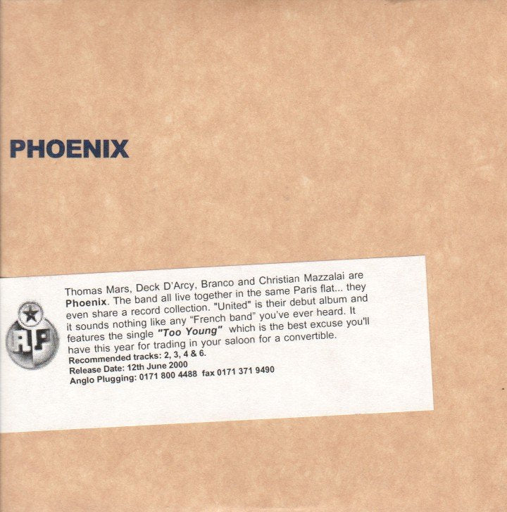 Phoenix - United - Cd