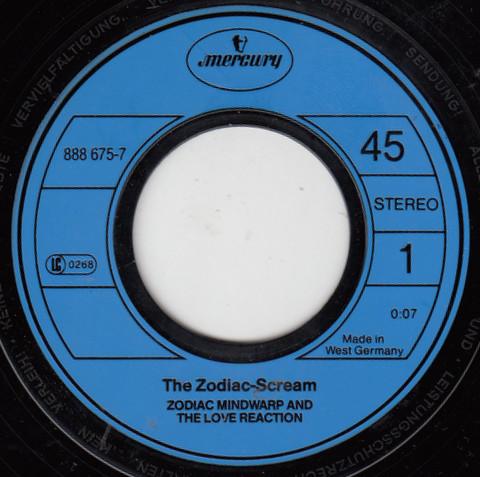 Zodiac Mindwarp And The Love Reaction - Zodiac-Scream - 7 Inch
