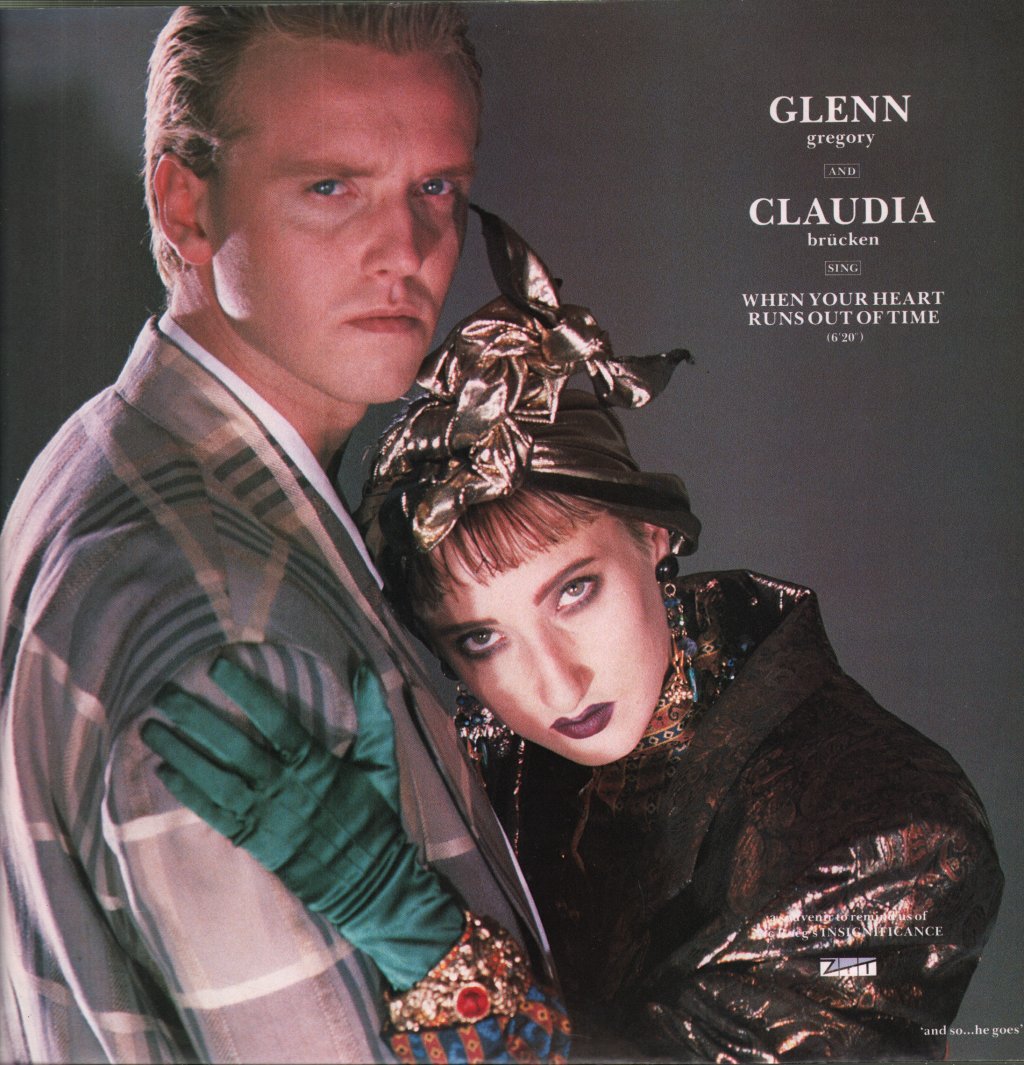 Glenn Gregory/Claudia Brucken - When Your Heart Runs Out Of Time (6'20") - 12 Inch