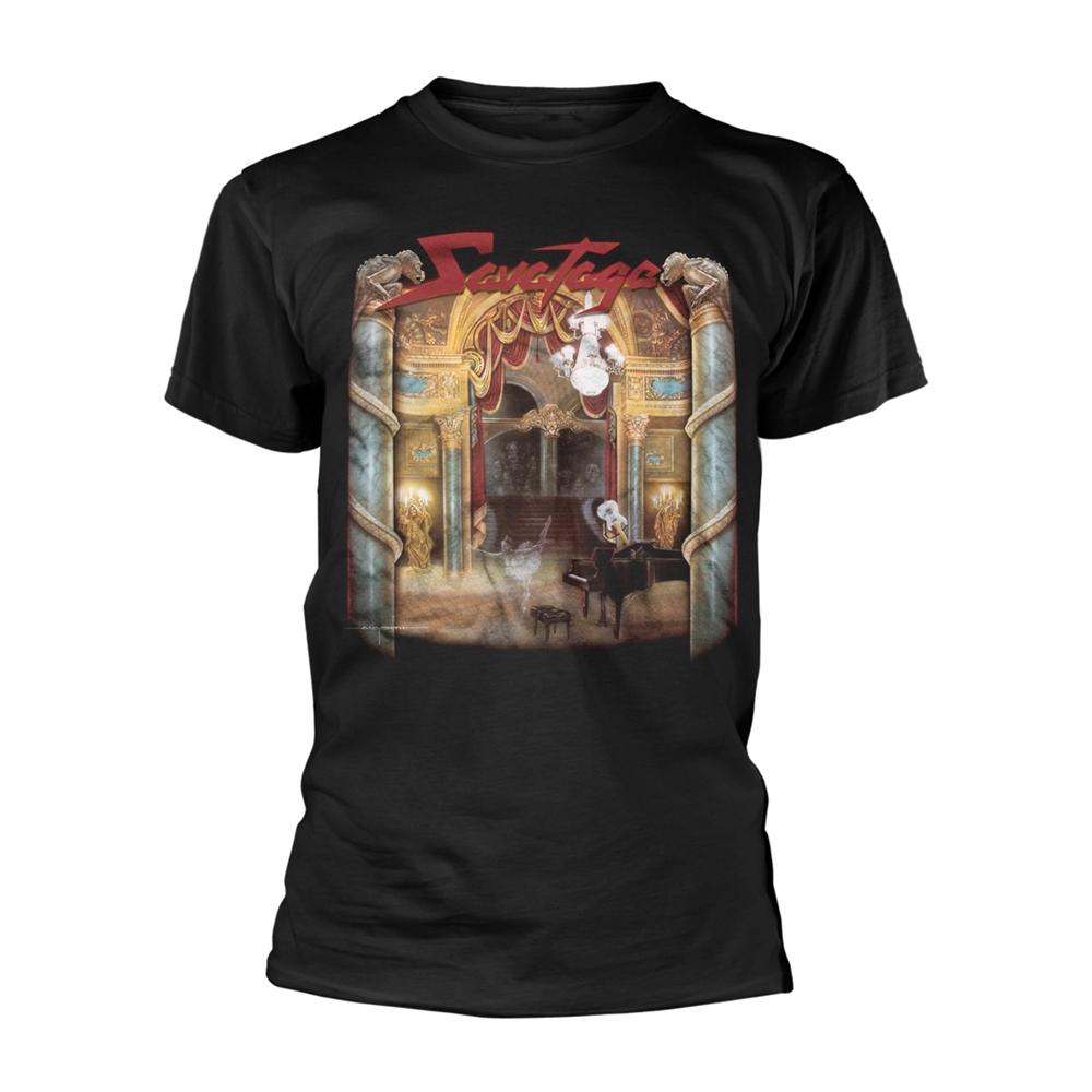 Savatage - Savatage T Shirt Gutter Ballet Band Logo Official Mens Black M - Medium - T Shirt