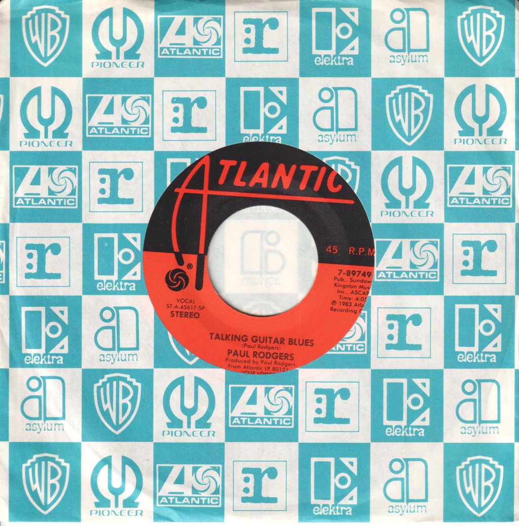 Paul Rodgers - Cut Loose - 7 Inch