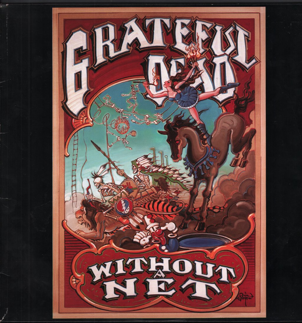 Grateful Dead - Without A Net - Triple Lp