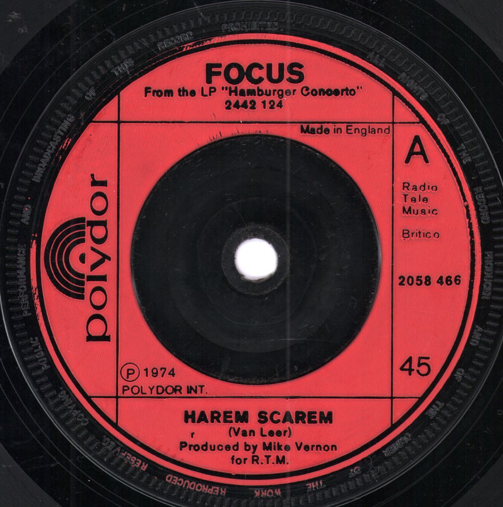 Focus - Harem Scarem - 7 Inch