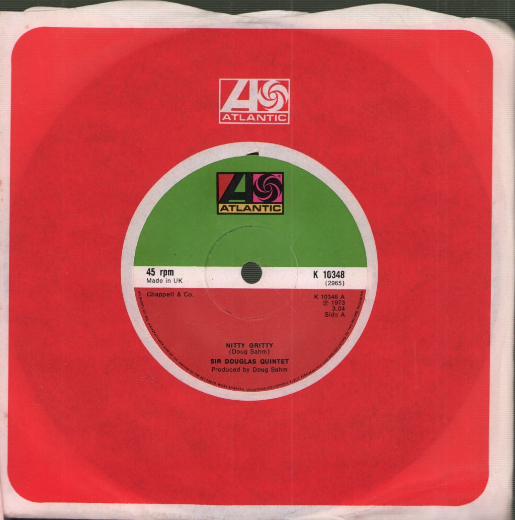 Sir Douglas Quintet - Nitty Gritty - 7 Inch