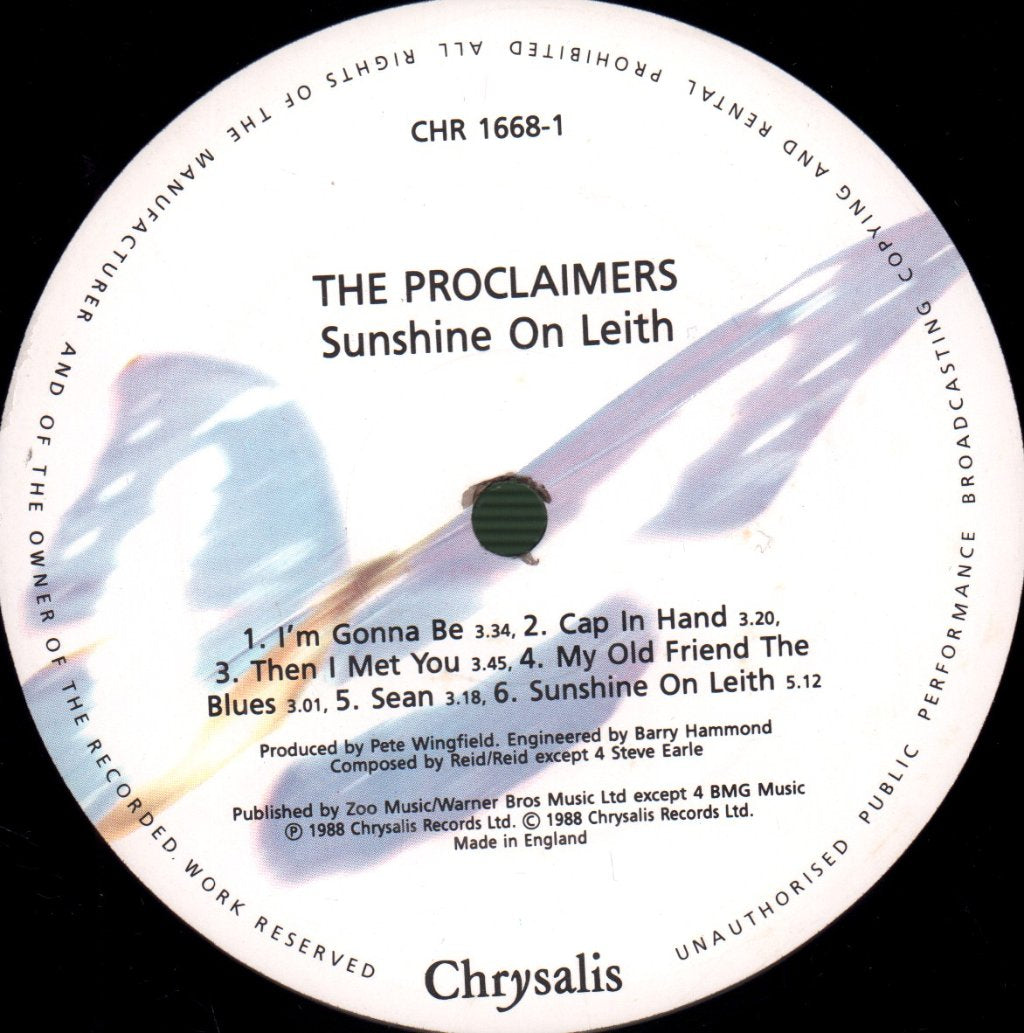 Proclaimers - Sunshine On Leith - Lp