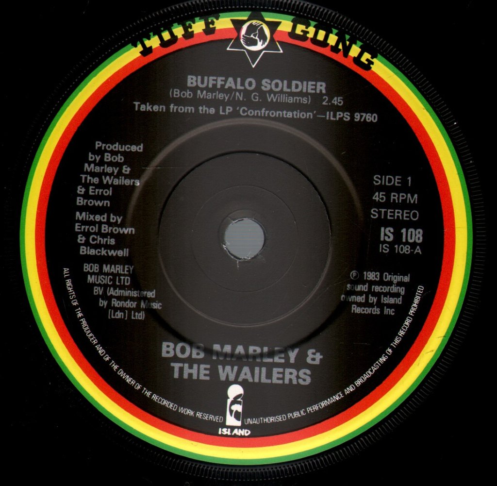 Bob Marley And The Wailers - Buffalo Soldier - 7 Inch