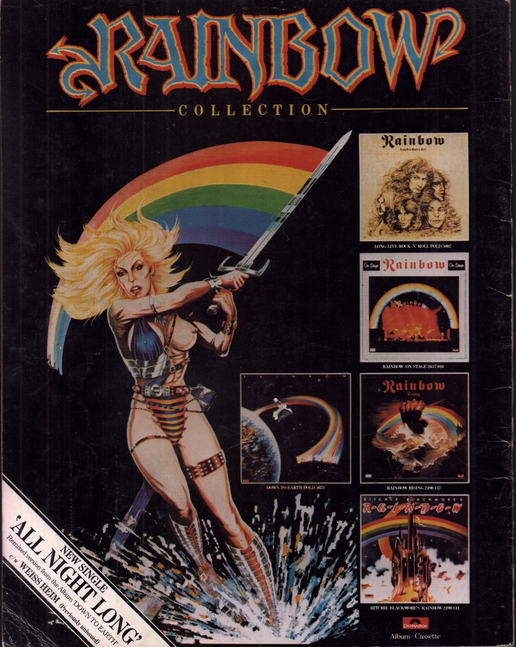 Rainbow (Rock/Metal Group) - Tour Of Europe 1980 - Tour Programme