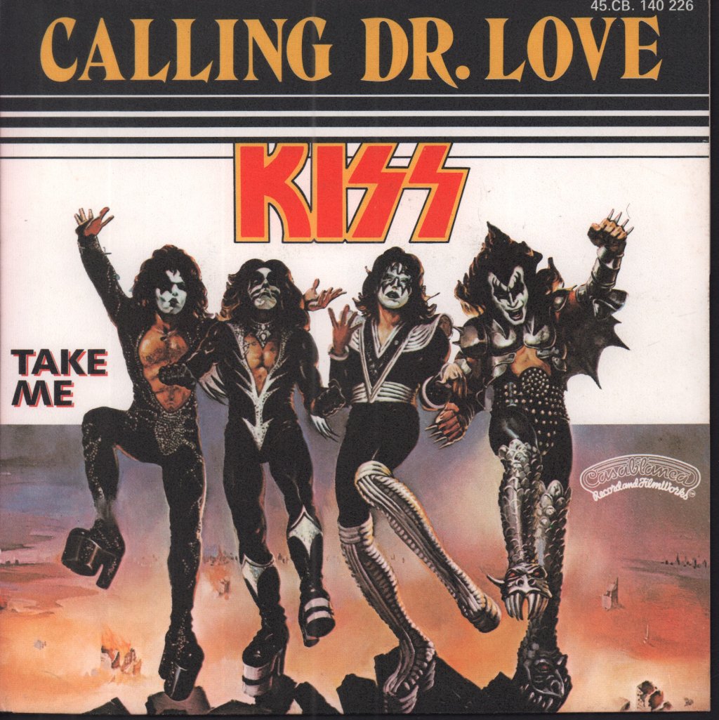 Kiss - Calling Dr Love - 7 Inch