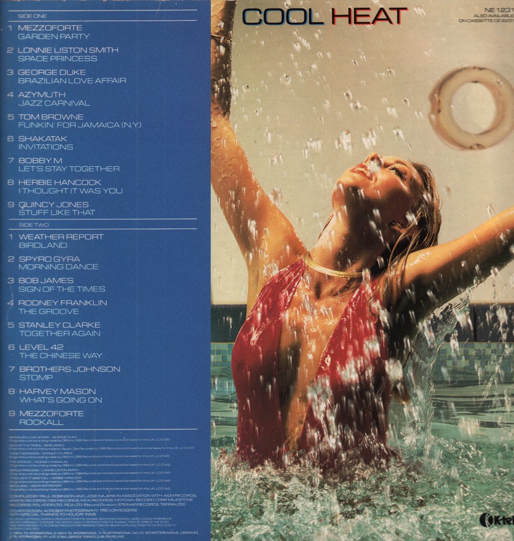 Various Artists - Cool Heat The Hottest Jazziest Coolest Funkiest Hits - Lp