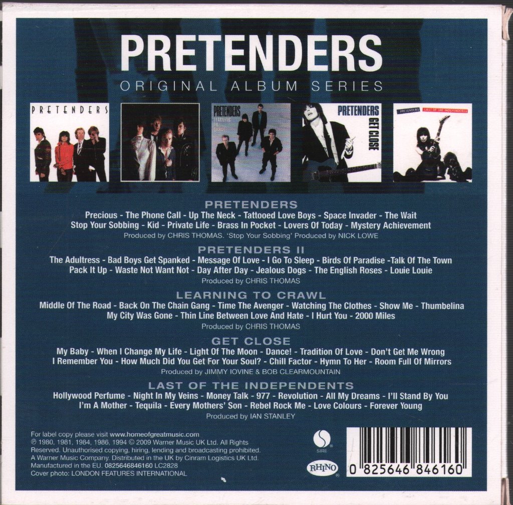 Pretenders - Original Album Series - Cd Set