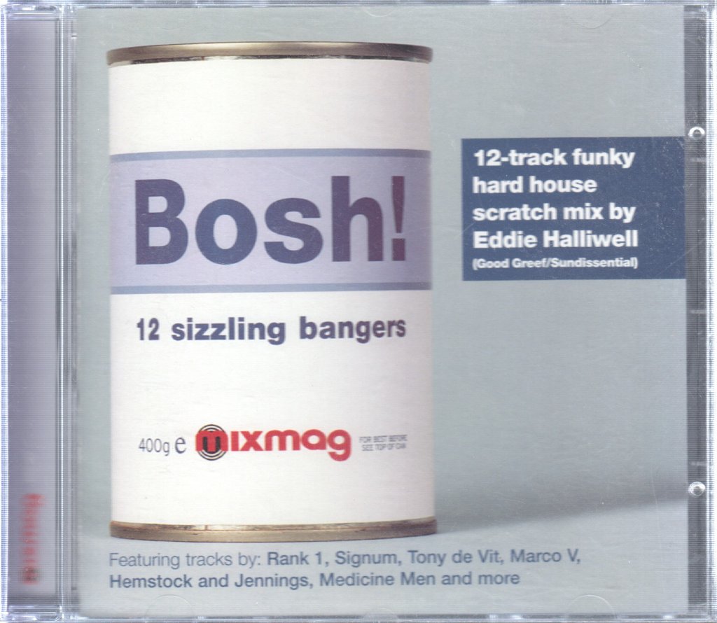 Eddie Halliwell - Bosh! 12 Sizzling Bangers - Cd