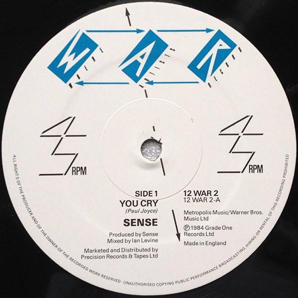 Sense - You Cry - 12 Inch
