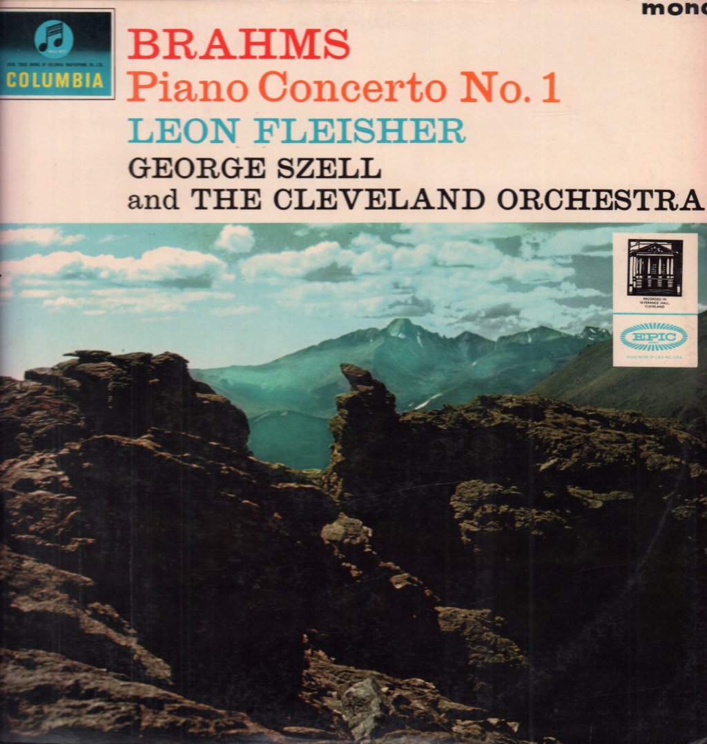 George Szell And The Cleveland Orchestra - brahms Piano Concerto No. 1 - Lp