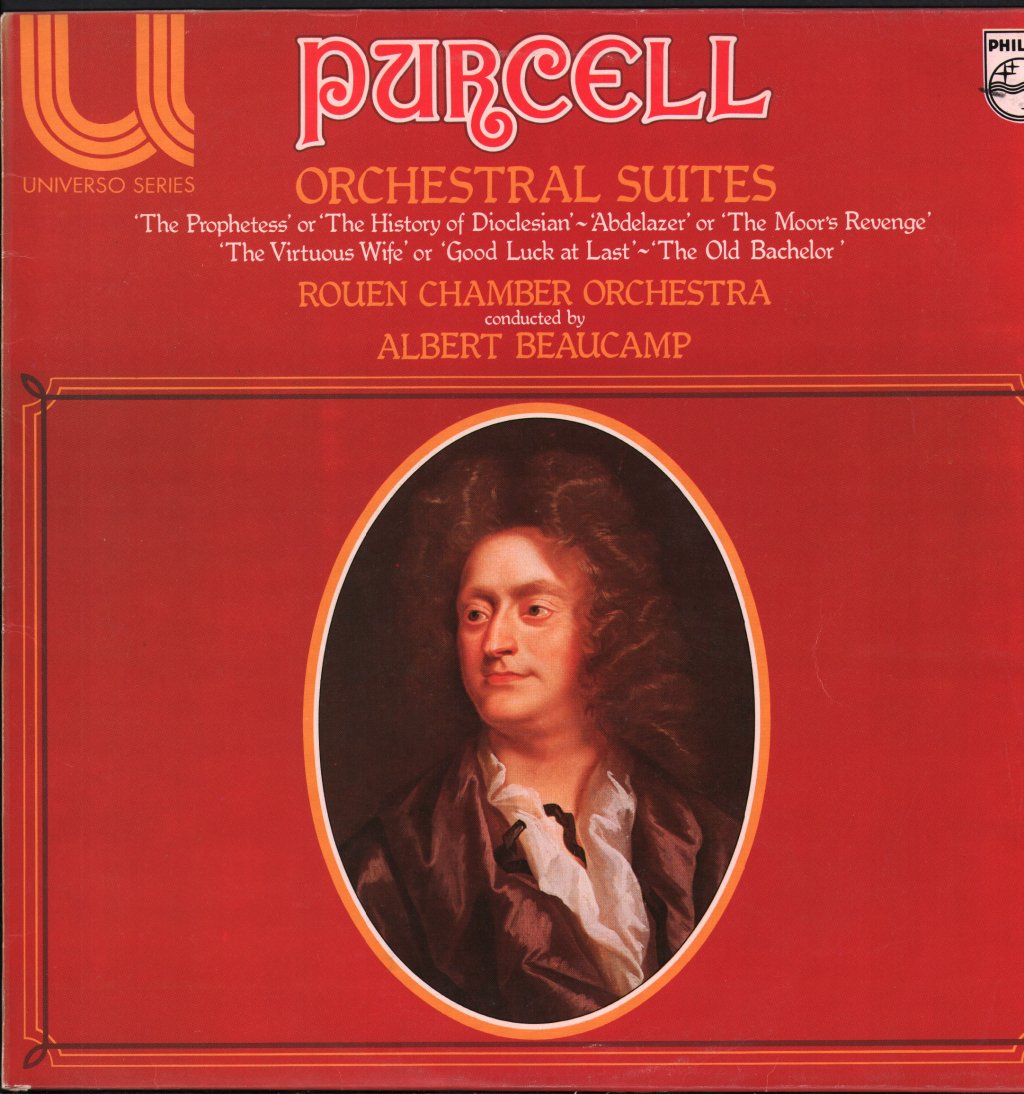 Rouen Chamber Orchestra / Albert Beaucamp - Purcell - Orchestral Suites - Lp