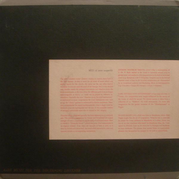 Heidelberg Wind Ensemble - Early Classical Wind Music I - Lp