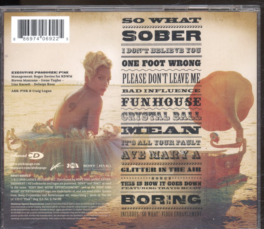 Pink (p!nk) - Funhouse - Cd
