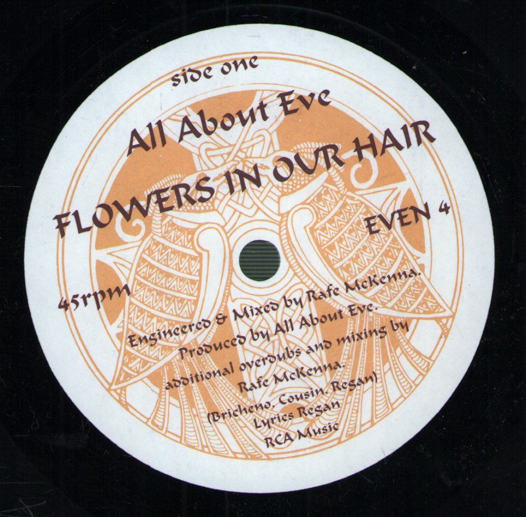 All About Eve - Flowers In Our Hair - 7 Inch