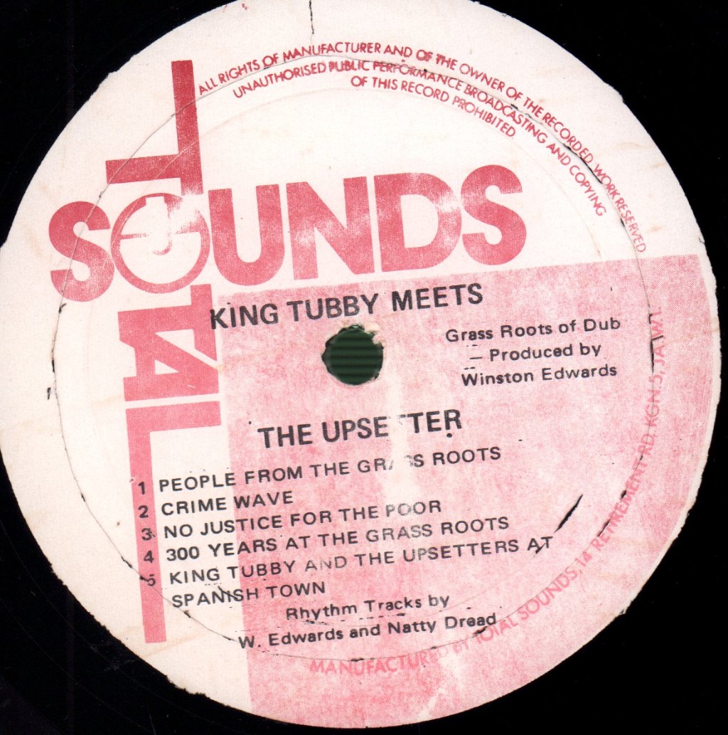 King Tubby Meets The Upsetter - At The Grass Roots Of Dub - Lp