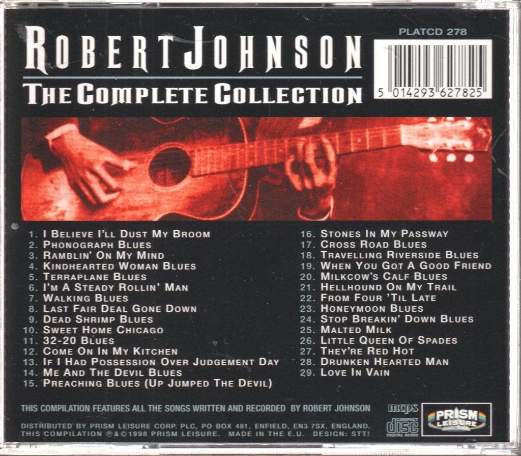 Robert Johnson - Complete Collection - Cd