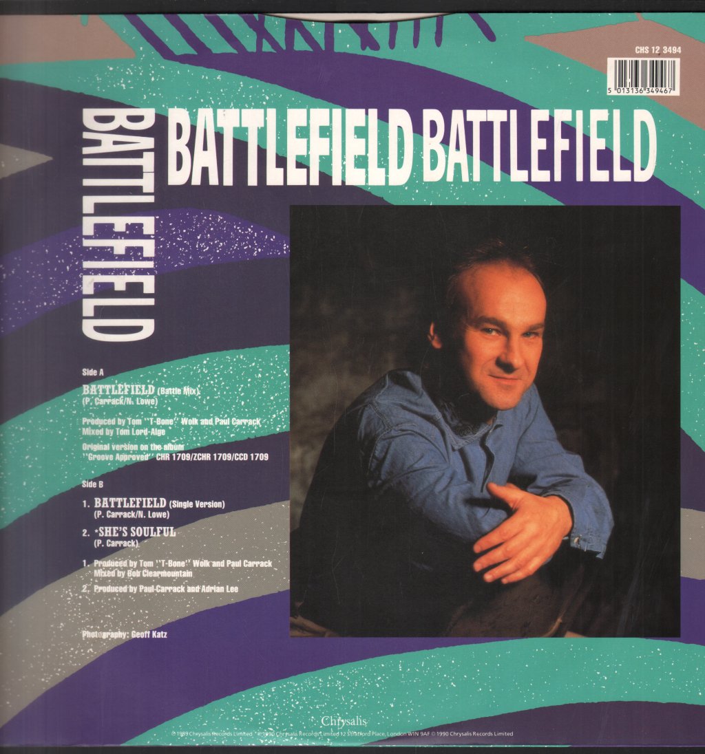 Paul Carrack - Battlefield - 12 Inch