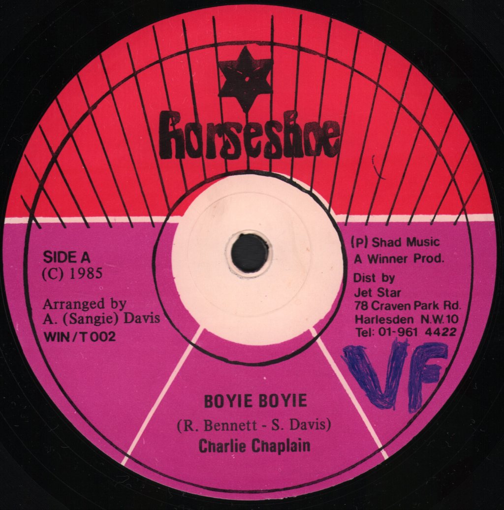 Charlie Chaplin (Reggae Artist) - Boyie Boyie - 12 Inch