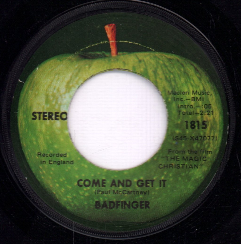 Badfinger - Come And Get It - 7 Inch