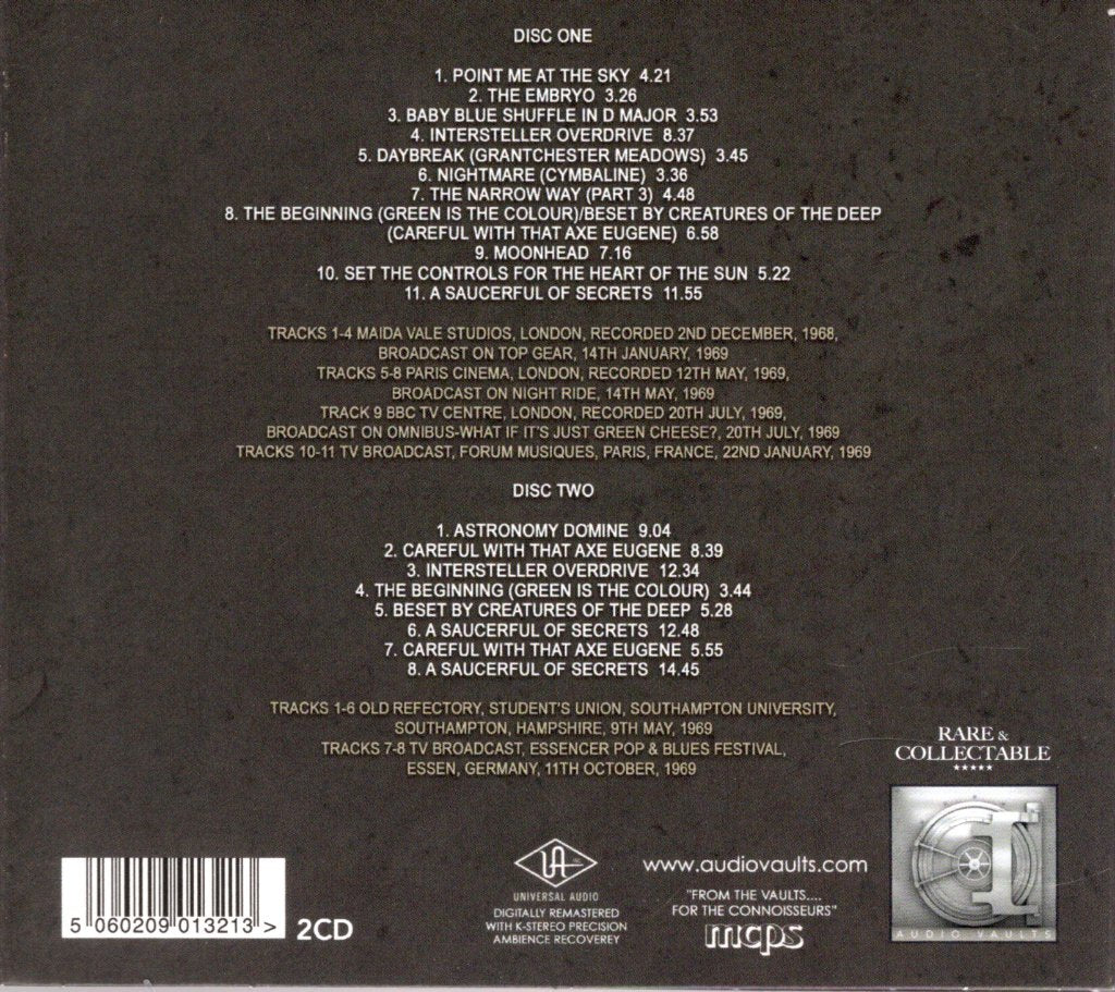 Pink Floyd - Transmissions + 1969 - Double Cd