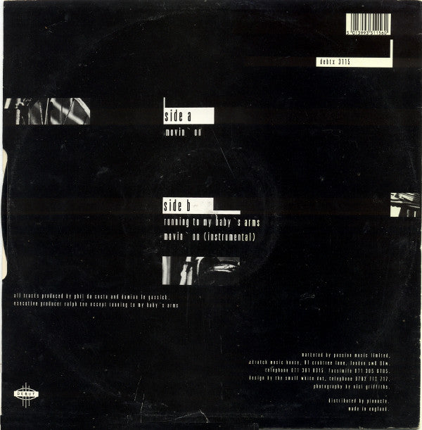 Ipso Facto (Dance Artist) - Movin' On - 12 Inch
