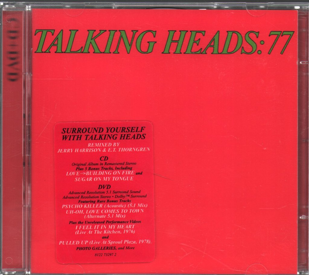 Talking Heads - Talking Heads: 77 - Cd/Dvd