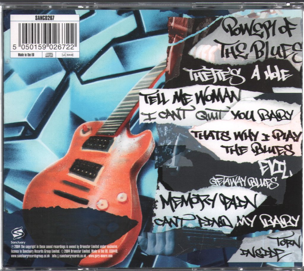 Gary Moore - Power Of The Blues - Cd