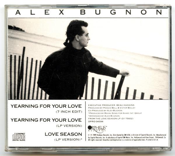 Alex Bugnon - Yearning For Your Love - Cd