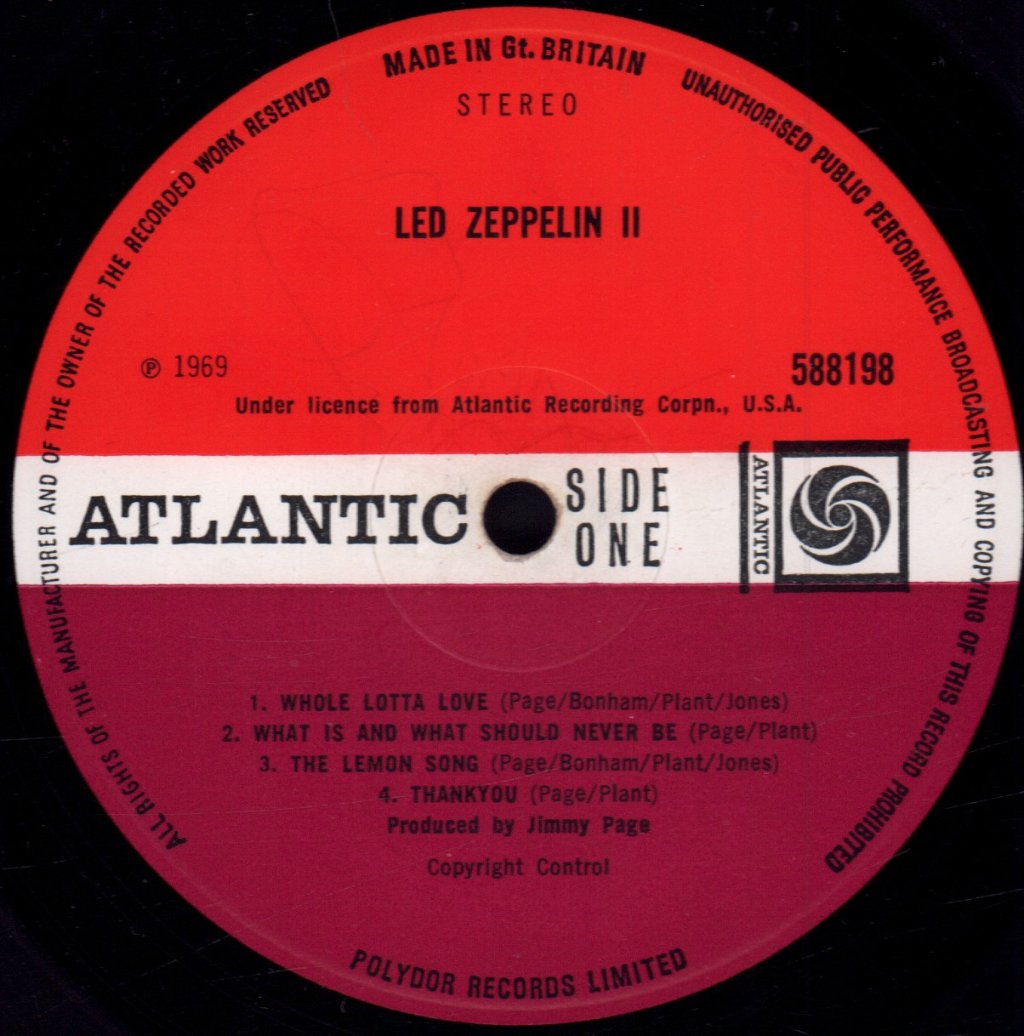 Led Zeppelin - 2 - Lp