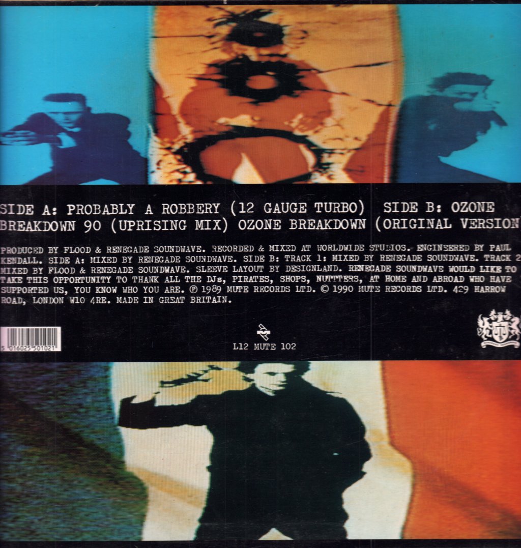 Renegade Soundwave - Probably A Robbery - 12 Inch