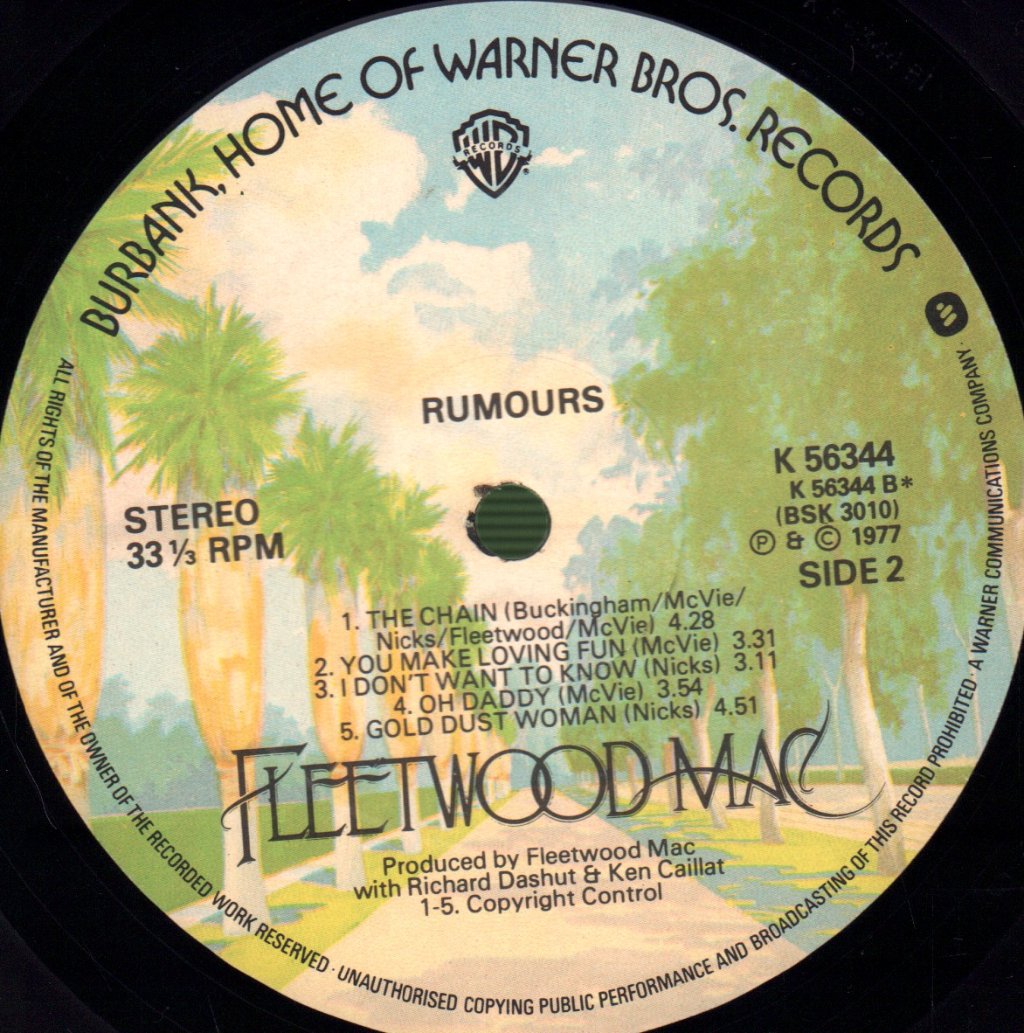 Fleetwood Mac - Rumours - Lp