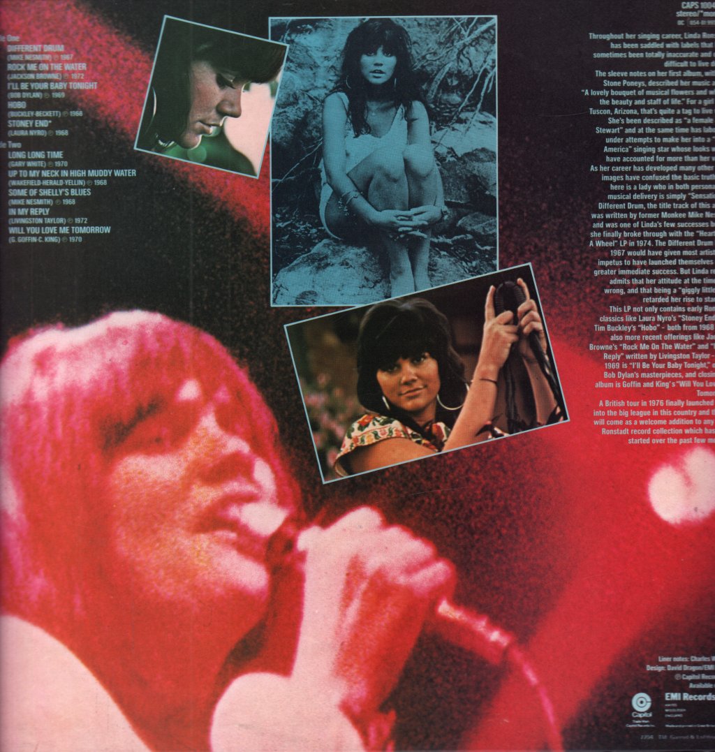 Linda Ronstadt - Different Drum - Lp